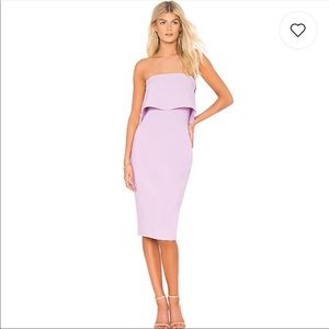 Never worn Likely Lilac Strapless Dress
